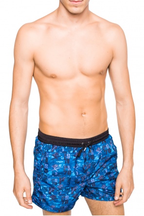 Tiger head swimming shorts, zdjęcie 2 Tiger head swimming shorts od Plein Sport